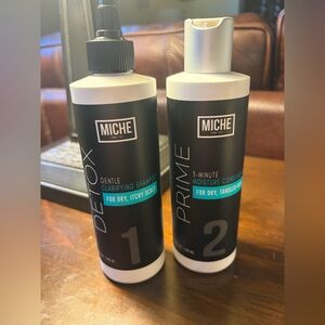 Miche clarifying shampoo and moisture conditioner